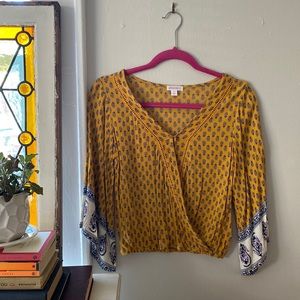 xhilaration boho top!